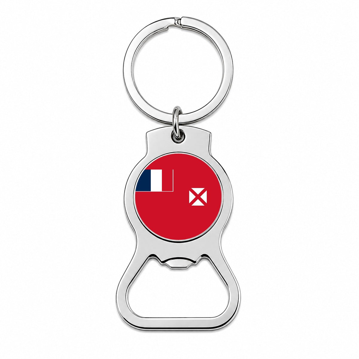 Wallis and Futuna Country Flag Bottle Opener Keychain
