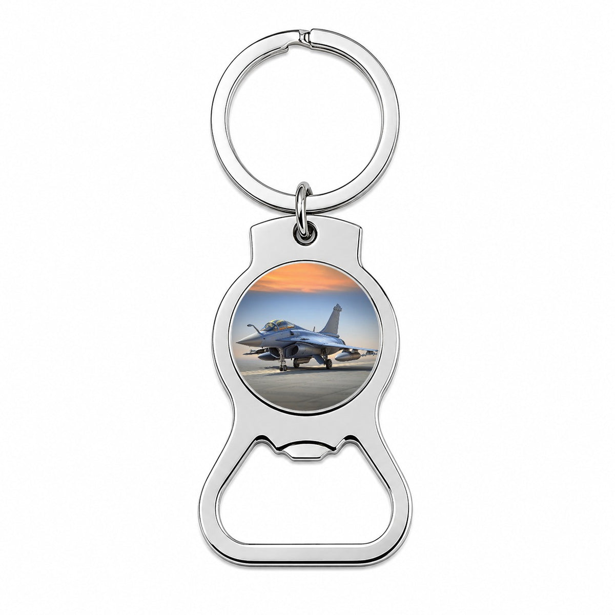 Dassault Rafale French Multirole Fighter Plane Bottle Opener Keychain