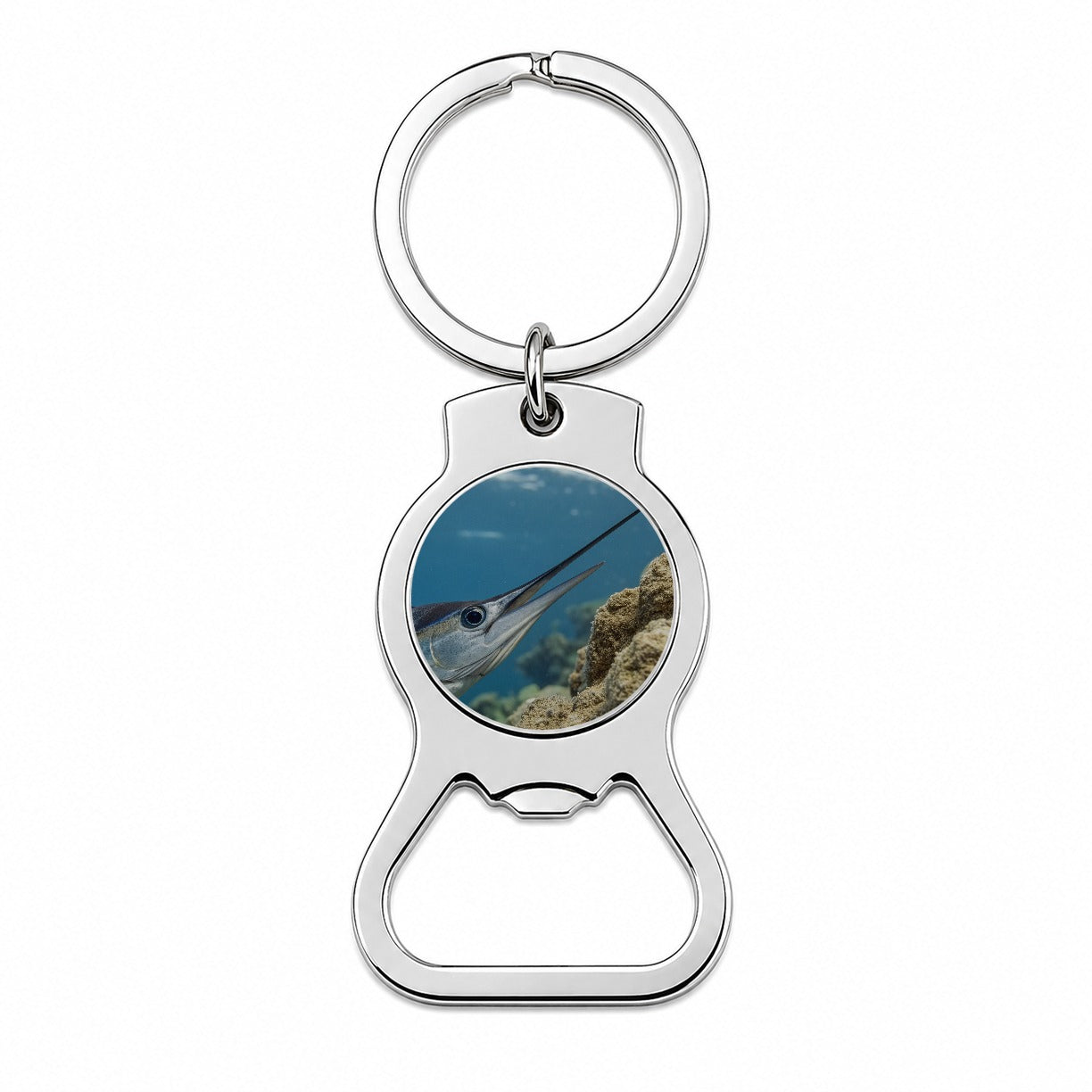 Swordfish Deep Sea Reef Bottle Opener Keychain