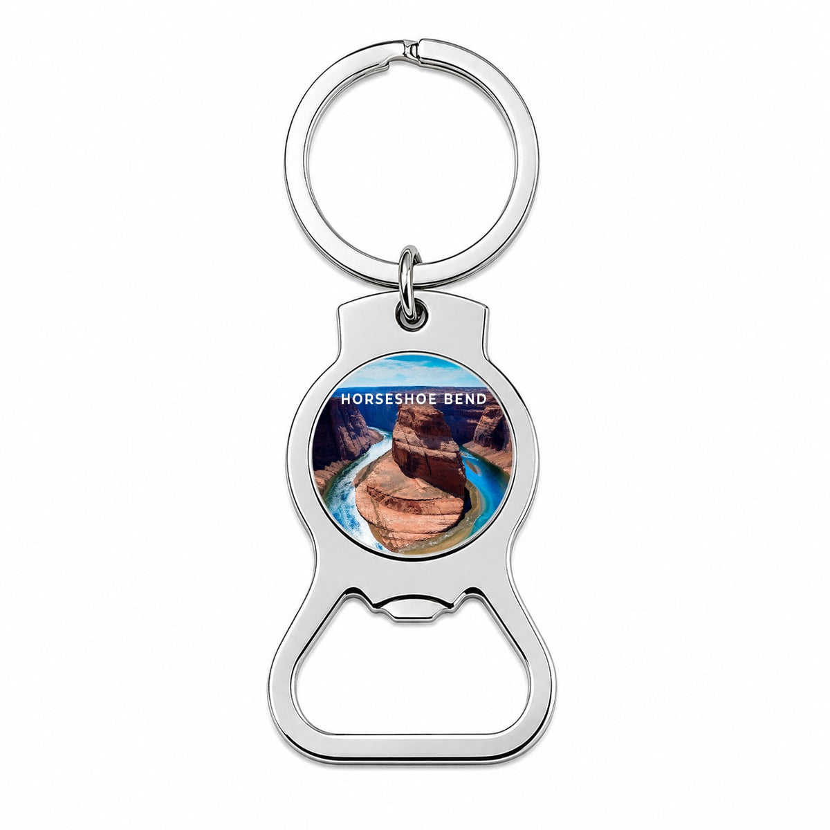 Horseshoe Bend Arizona Travel Bottle Opener Keychain