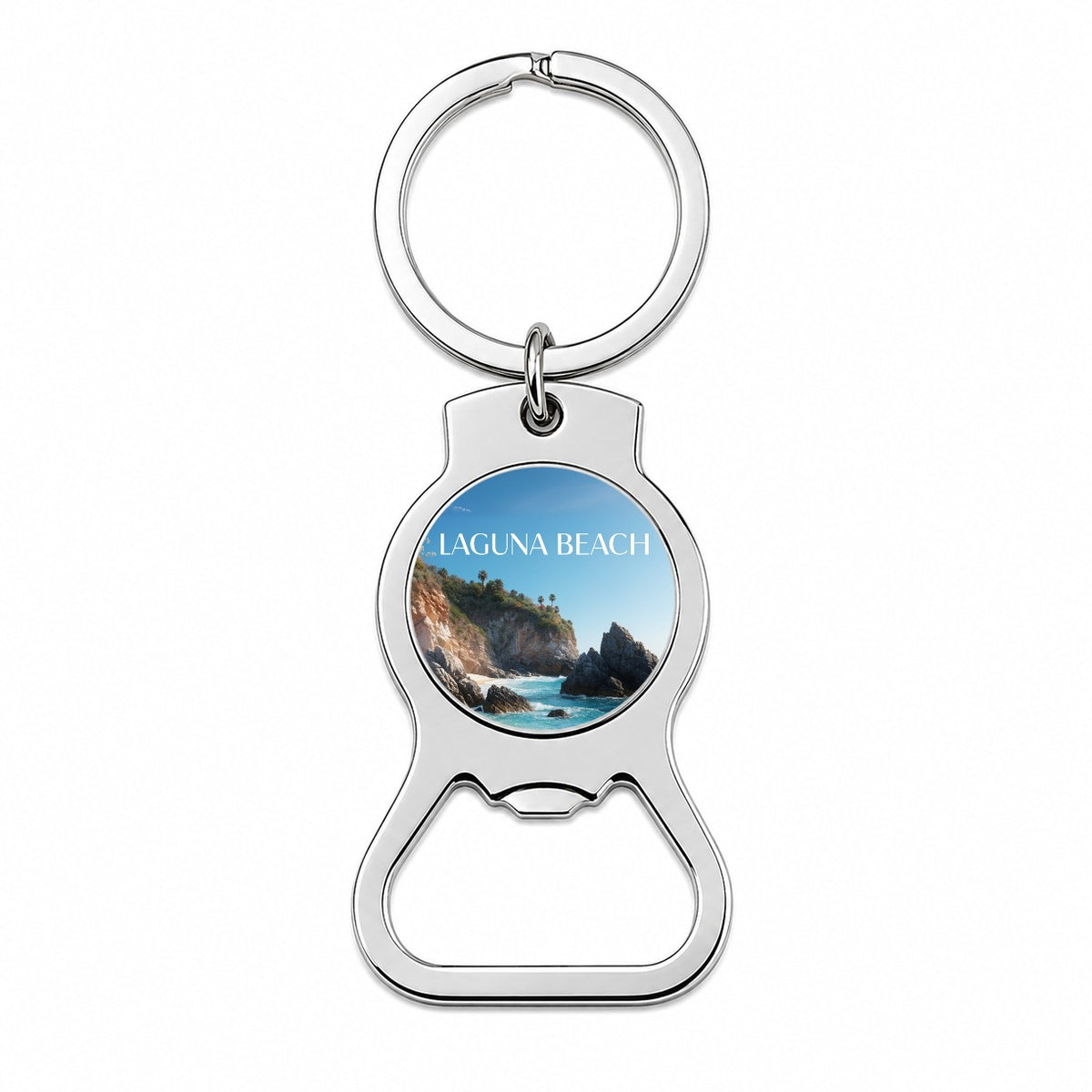 Laguna Beach California Travel Bottle Opener Keychain