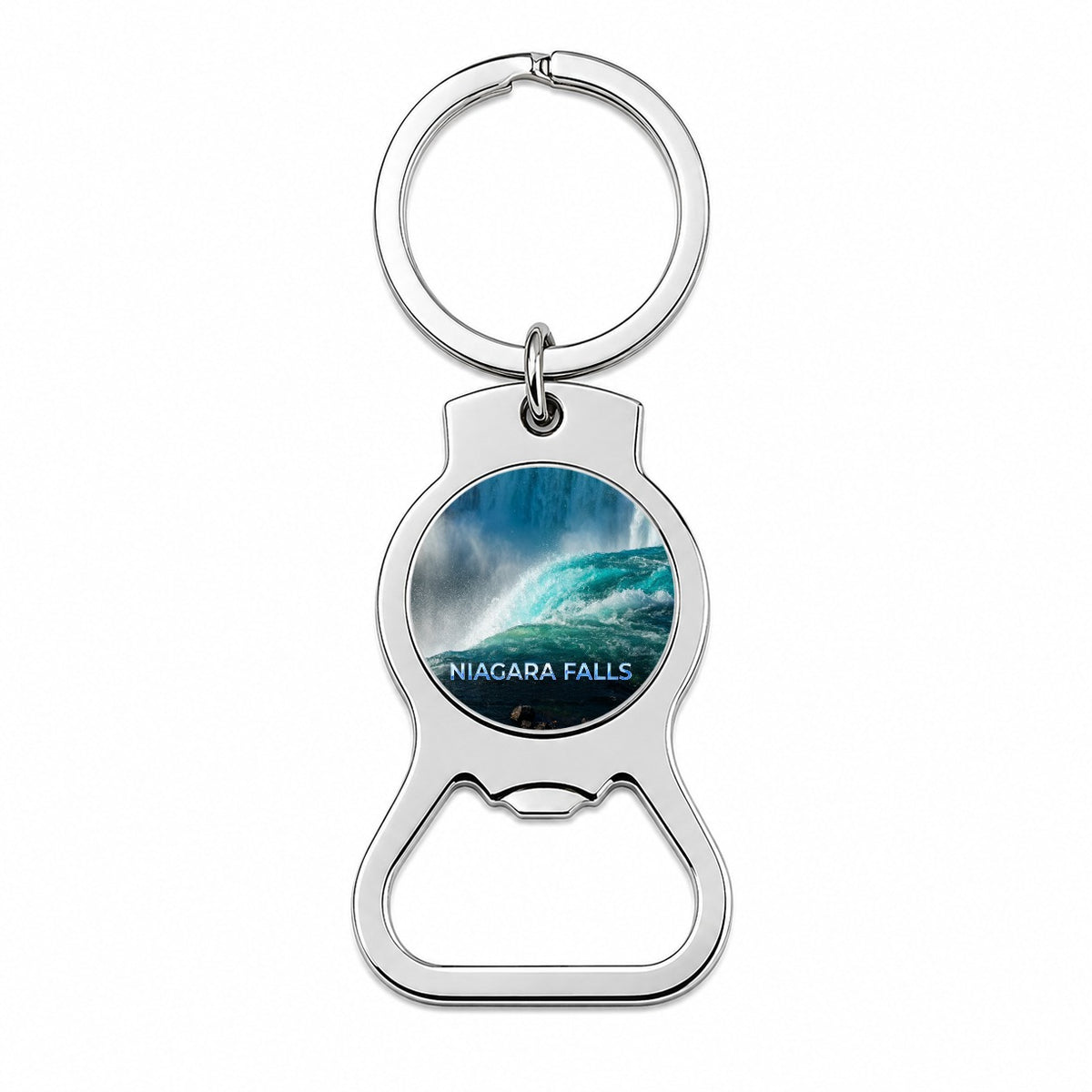 Niagara Falls New York Travel Bottle Opener Keychain