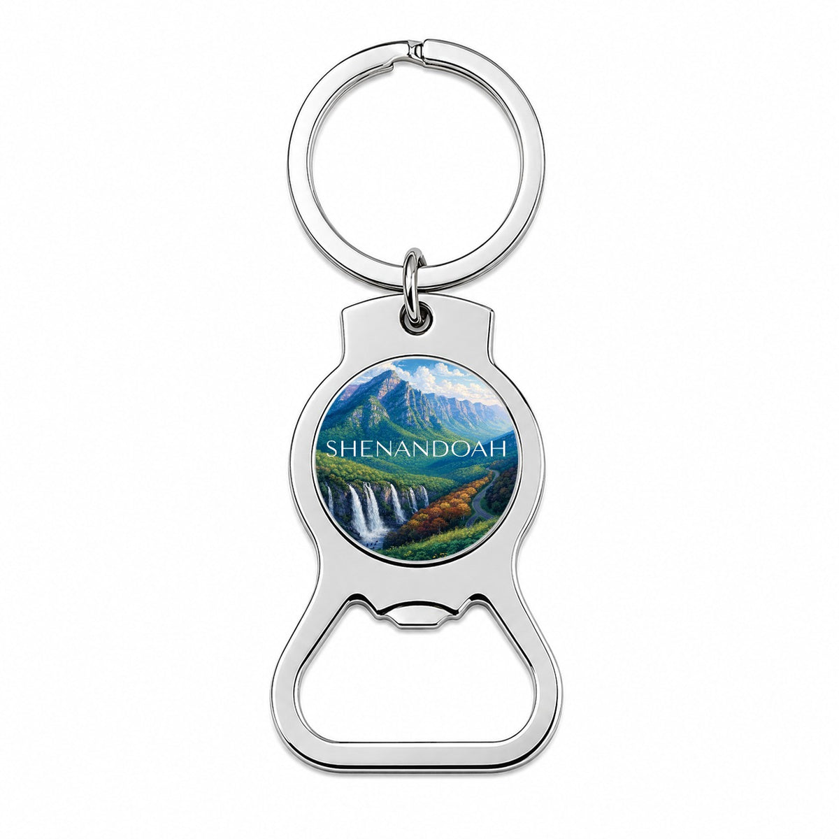Shenandoah Virginia Travel Bottle Opener Keychain