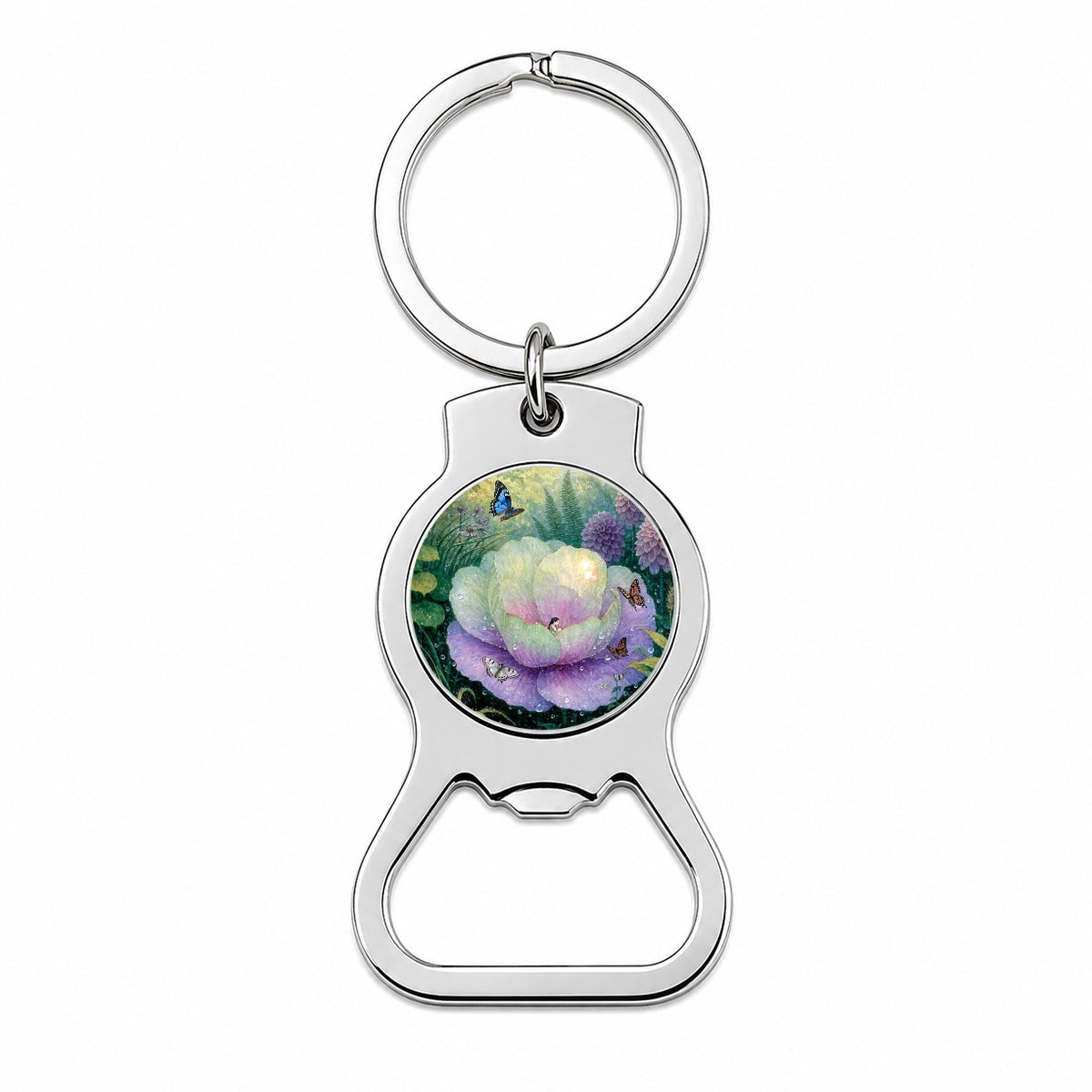 Thumbelina Fairy Tale Bottle Opener Keychain