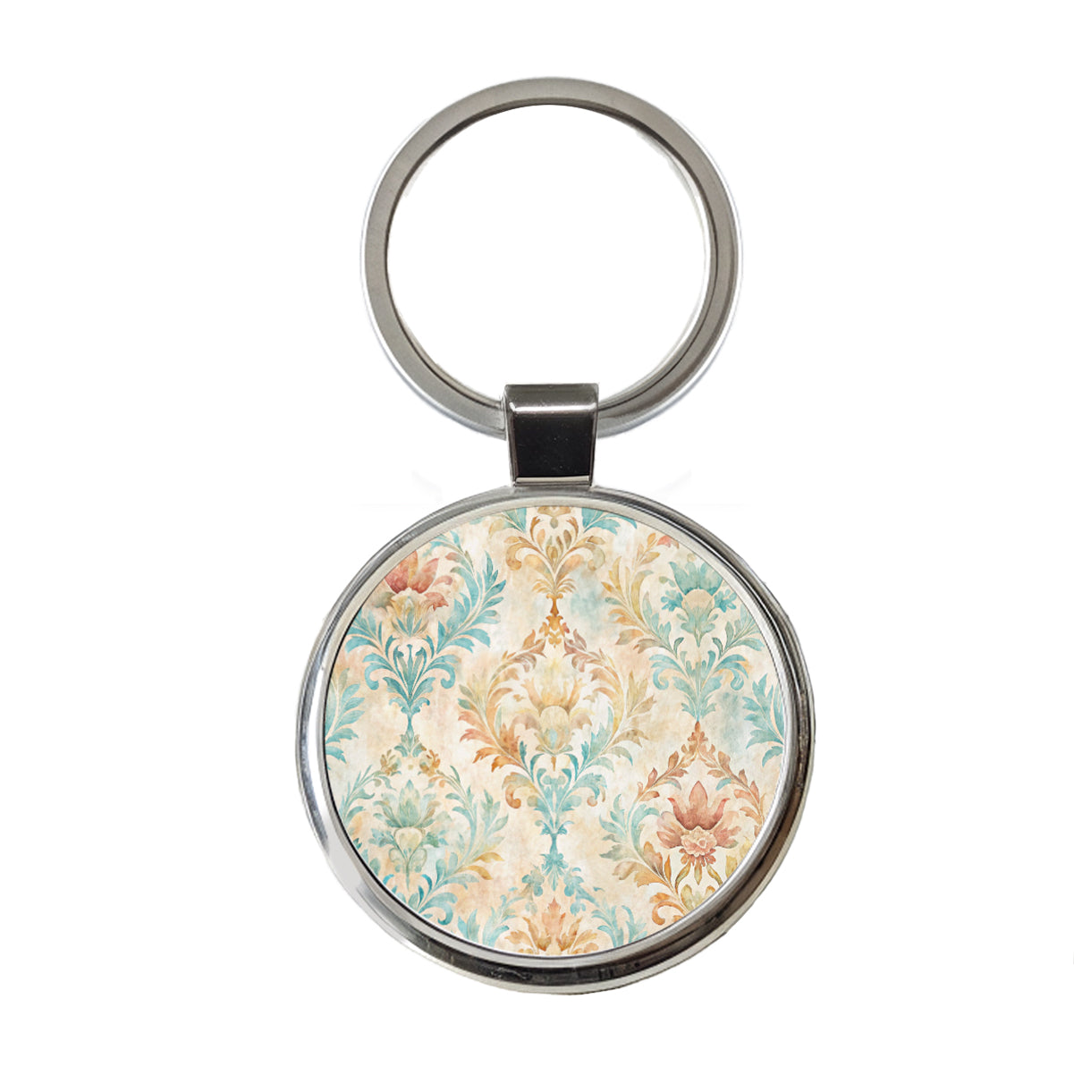 Beautiful Wallpaper Round Metal Keychain