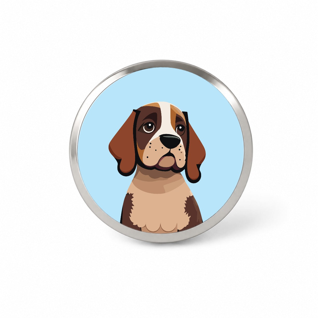 American English Coonhound Dog Novelty Hat Backpack Lapel Pin