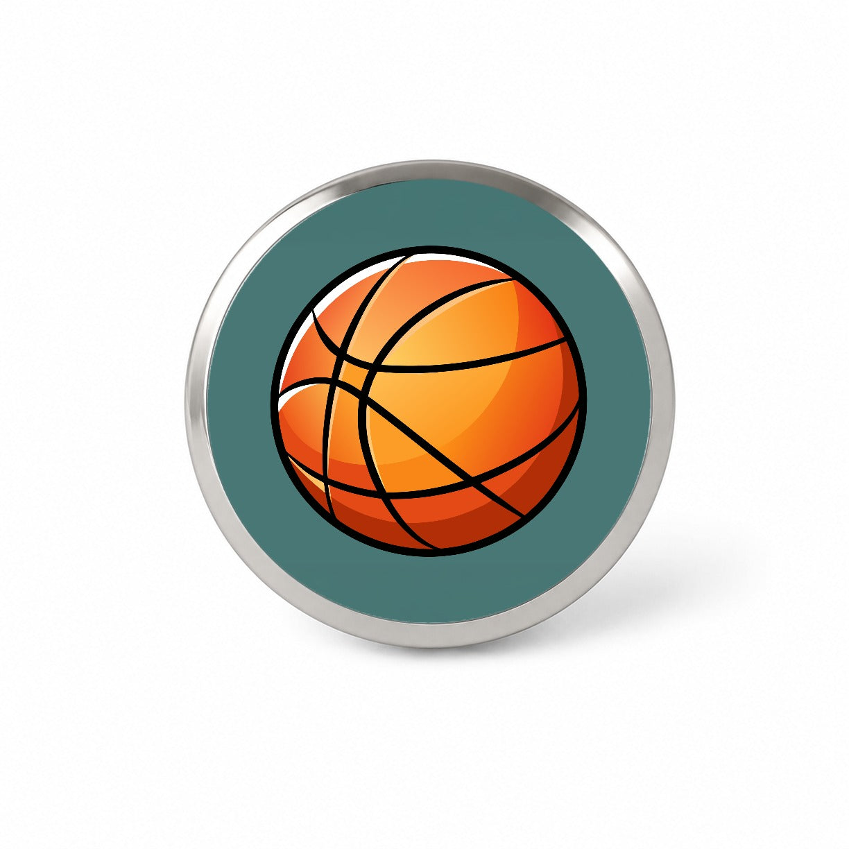 Basketball Ball Sport Novelty Hat Backpack Lapel Pin