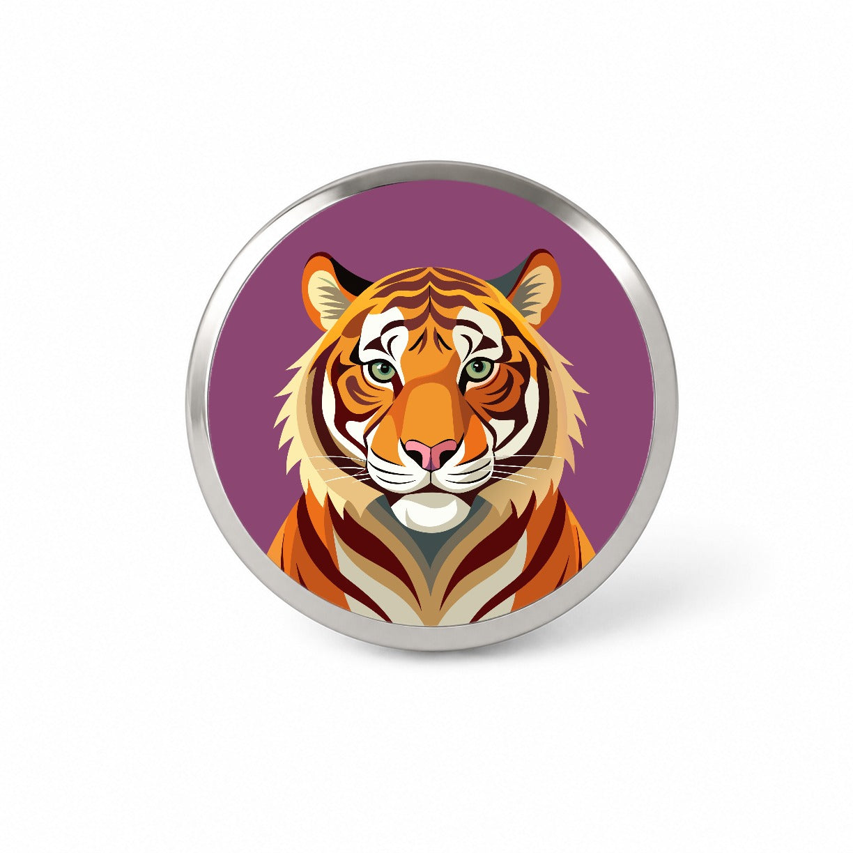 Bengal Tiger Novelty Hat Backpack Lapel Pin