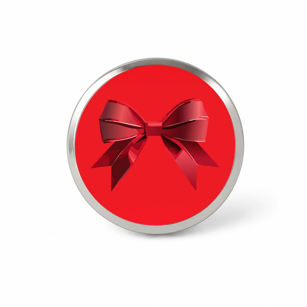 Bow Cheerleading Coquette Red Novelty Hat Backpack Lapel Pin