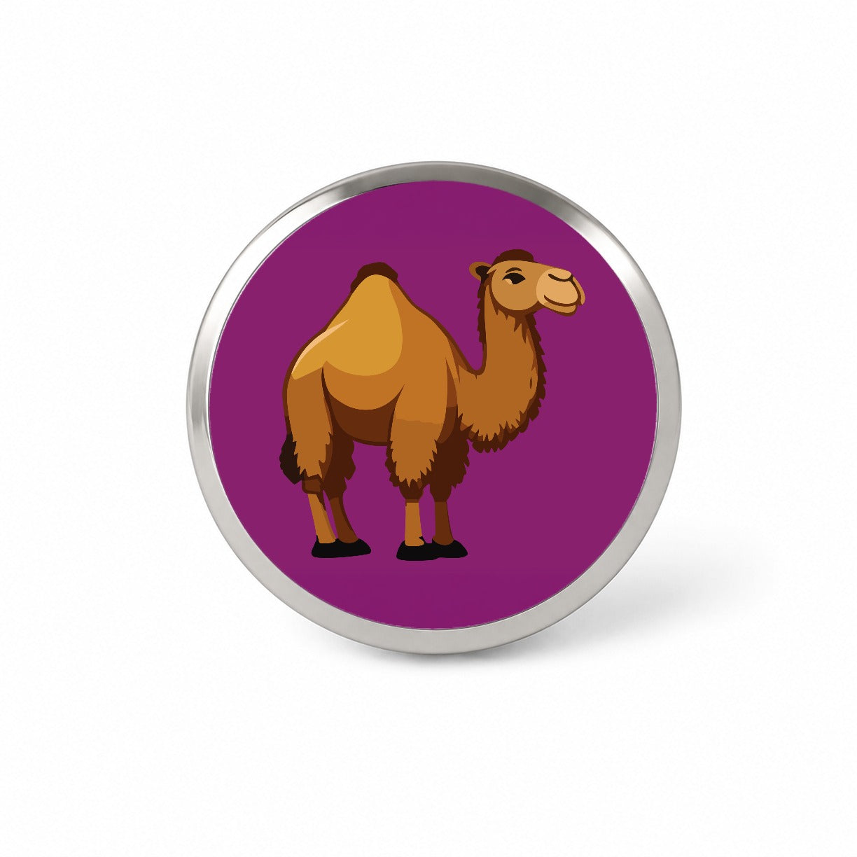 Camel Cute Profile Novelty Hat Backpack Lapel Pin
