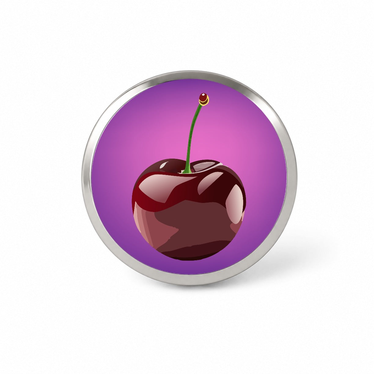 Cherry Fruit Novelty Hat Backpack Lapel Pin