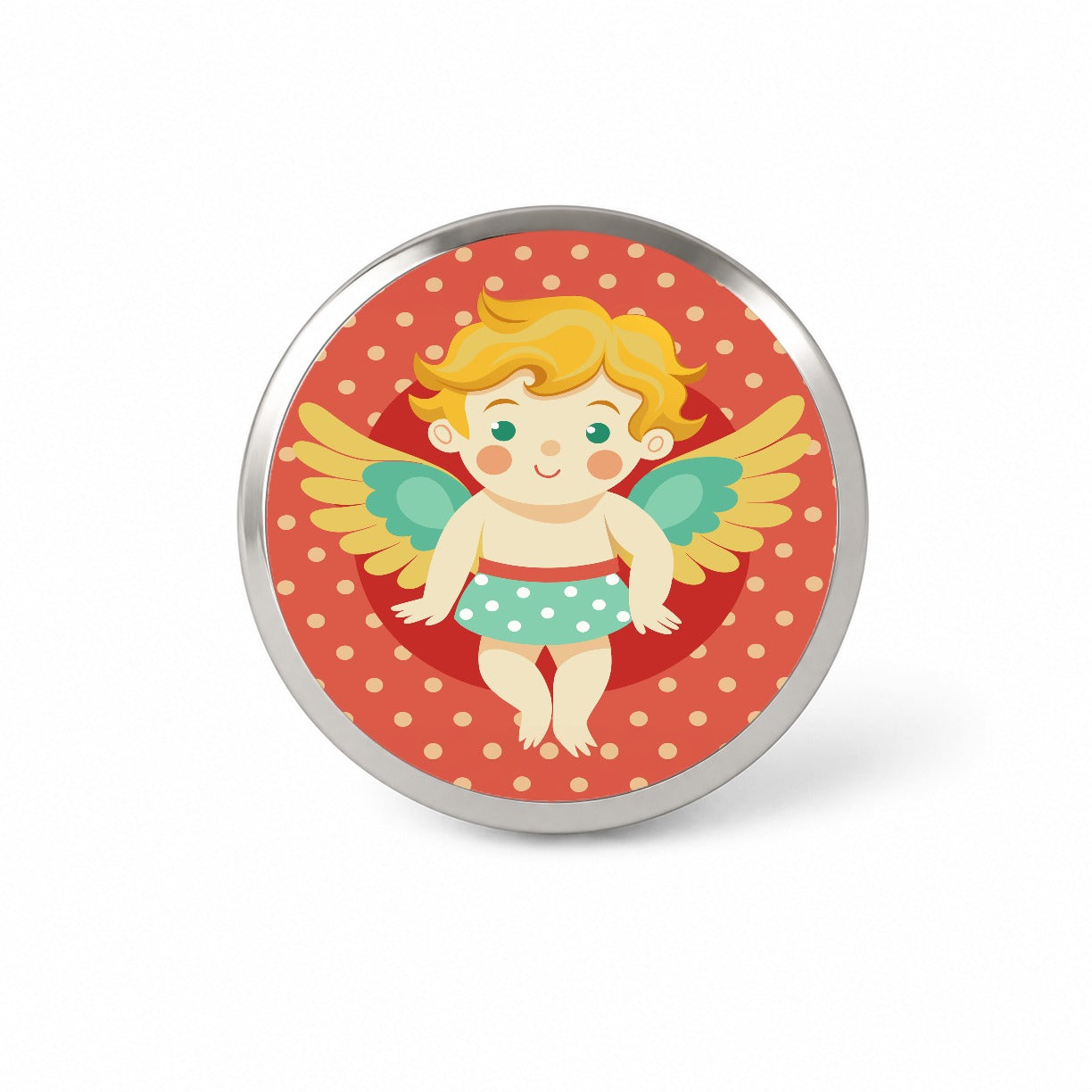 Cherub Cupid Cute Valentines Day Novelty Hat Backpack Lapel Pin