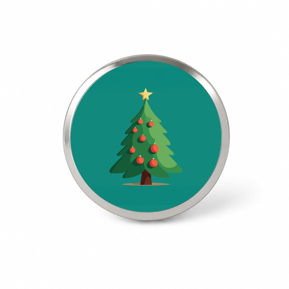 Christmas Tree Cute Novelty Hat Backpack Lapel Pin