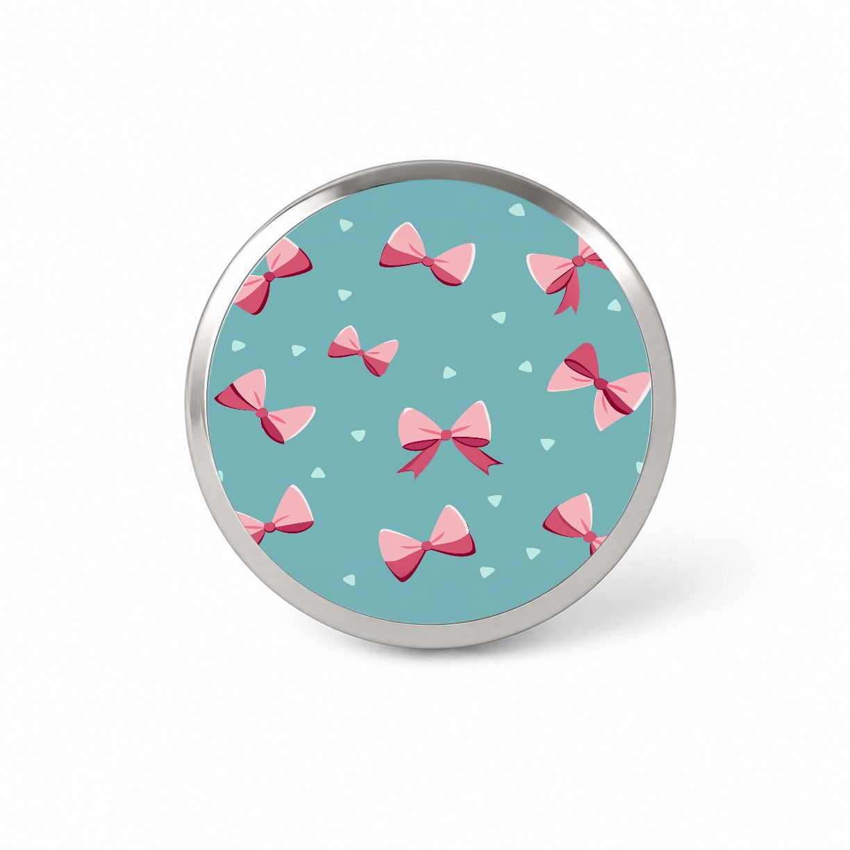 Coquette Pink Bows Scattered Novelty Hat Backpack Lapel Pin