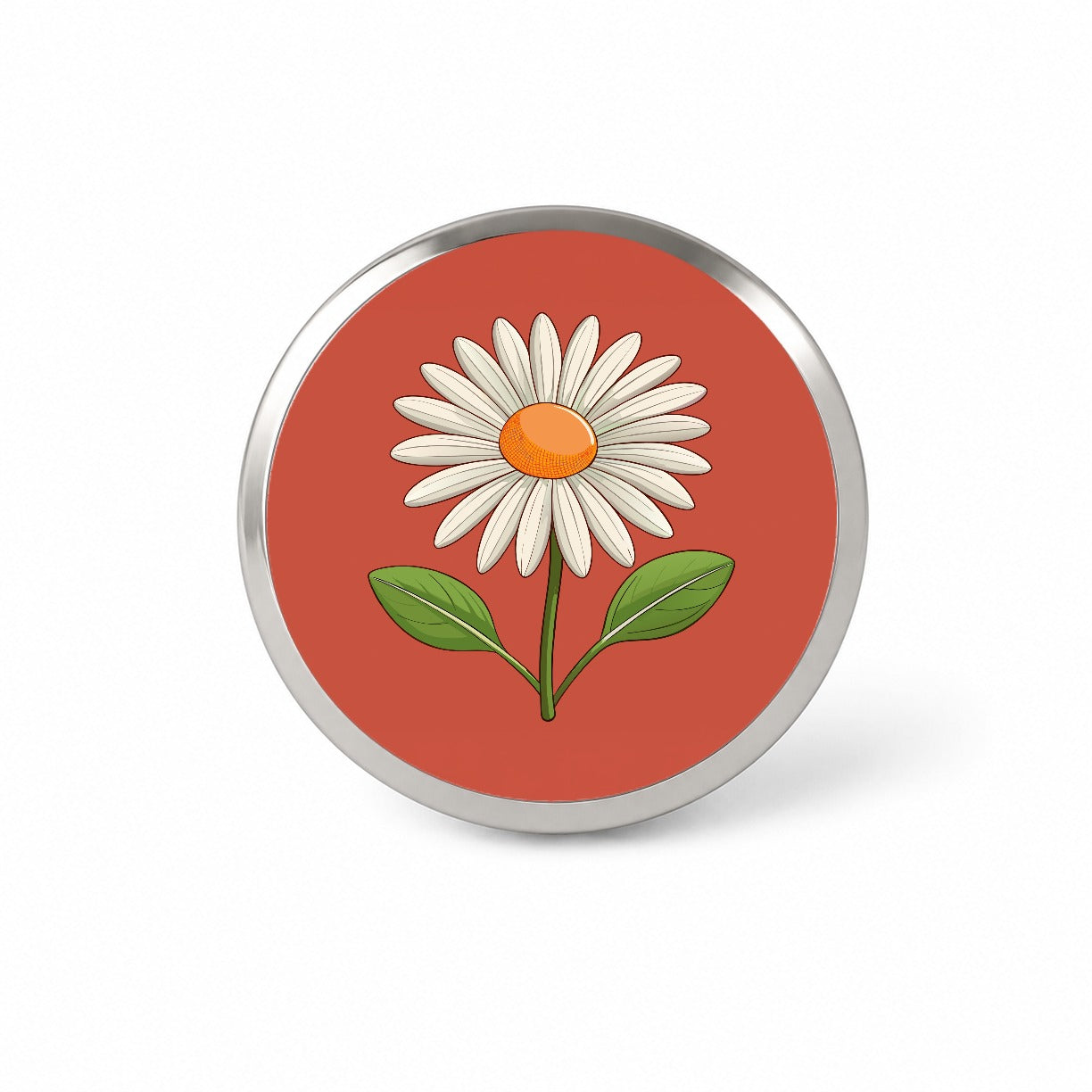 Daisy Flower Cute Novelty Hat Backpack Lapel Pin