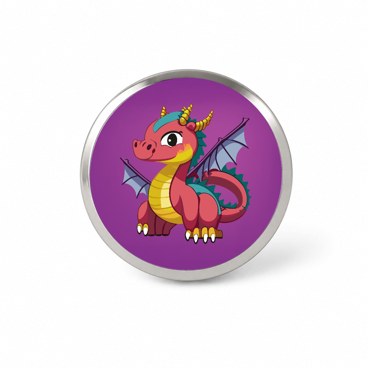 Dragon Colorful Novelty Hat Backpack Lapel Pin
