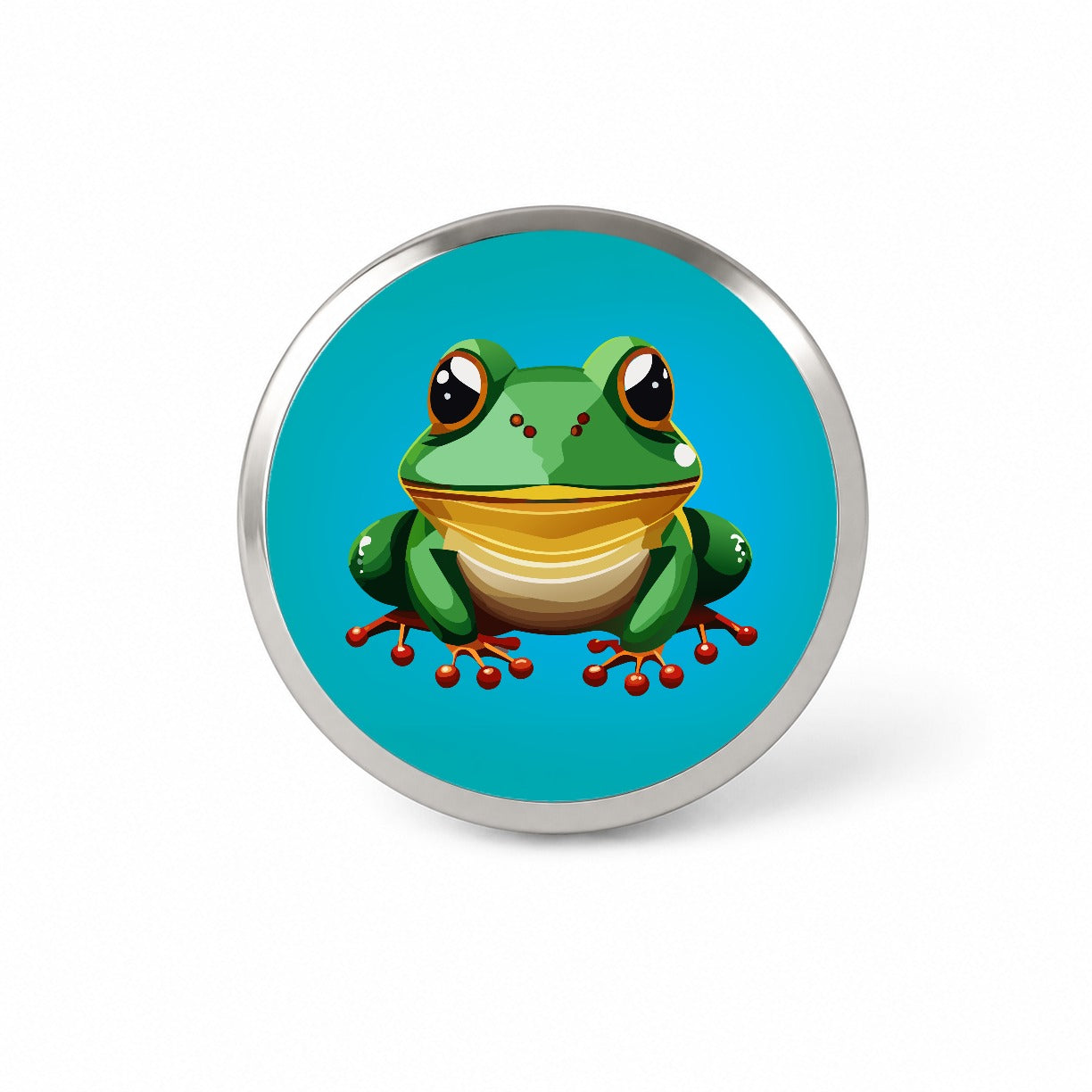 Frog Cute Novelty Hat Backpack Lapel Pin
