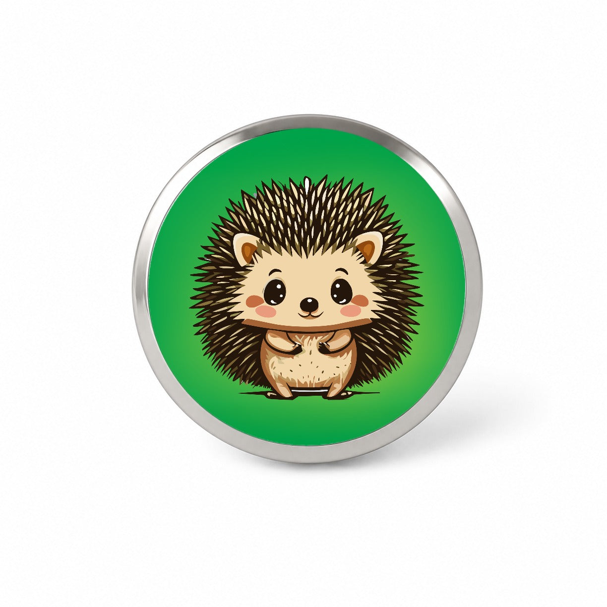 Hedgehog Cute Novelty Hat Backpack Lapel Pin