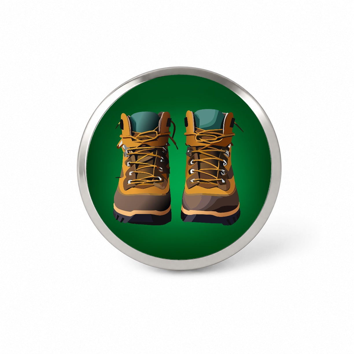Hiking Boots Hiker Novelty Hat Backpack Lapel Pin