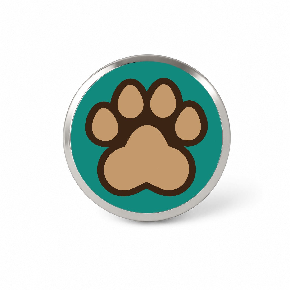 Paw Print Dogs Cats Novelty Hat Backpack Lapel Pin