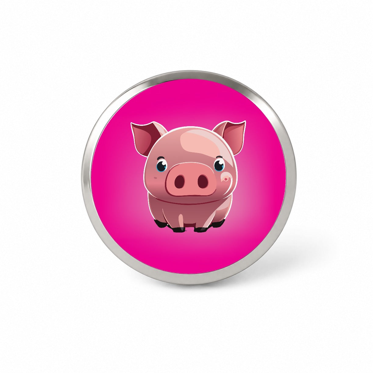 Pig Cute Novelty Hat Backpack Lapel Pin