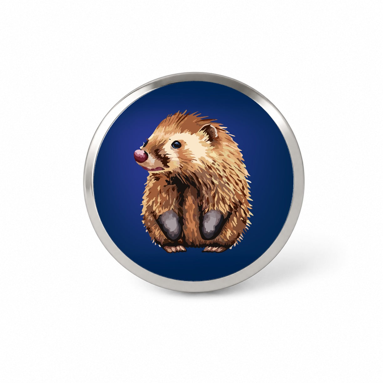 Porcupine Cute Novelty Hat Backpack Lapel Pin