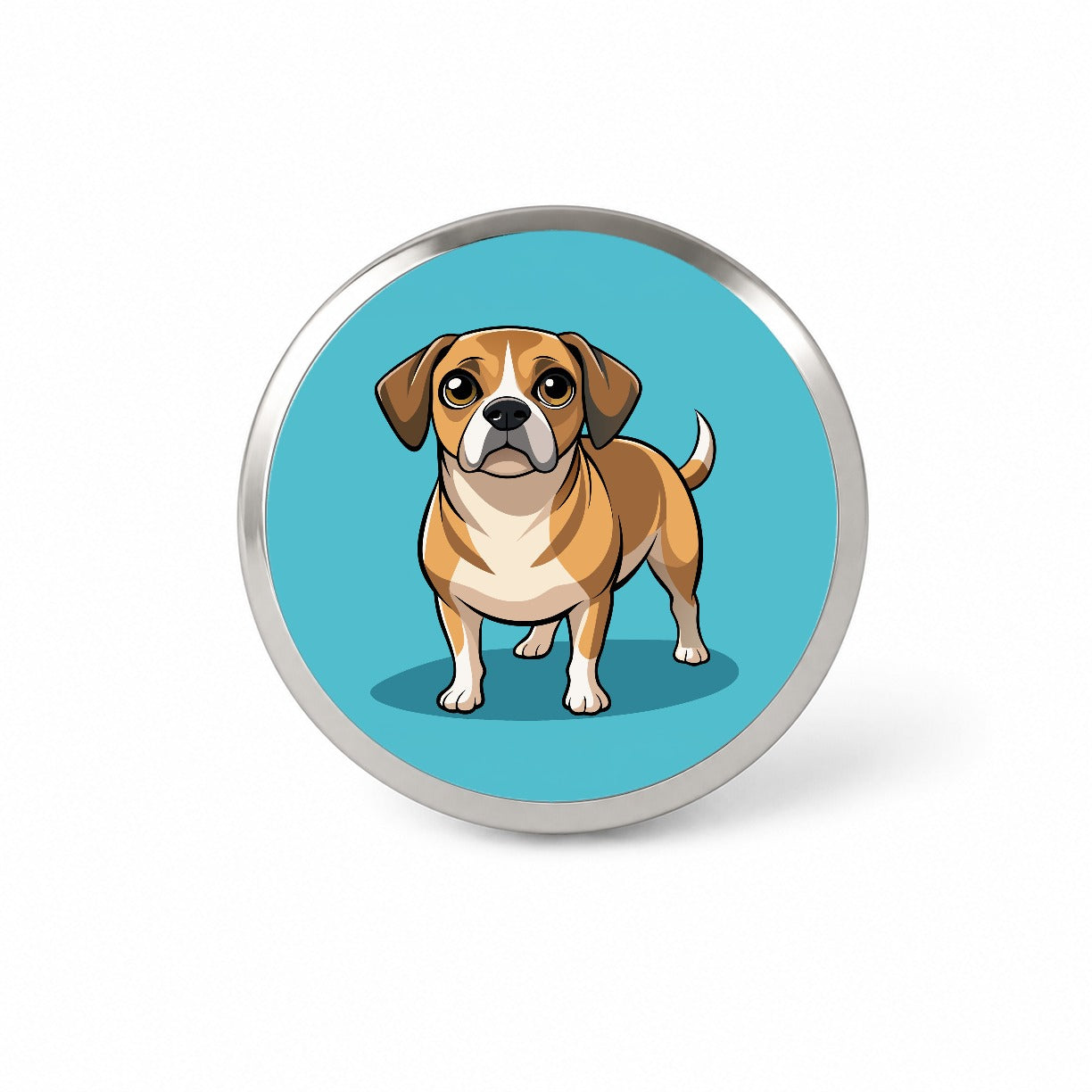 Puggle Dog Novelty Hat Backpack Lapel Pin