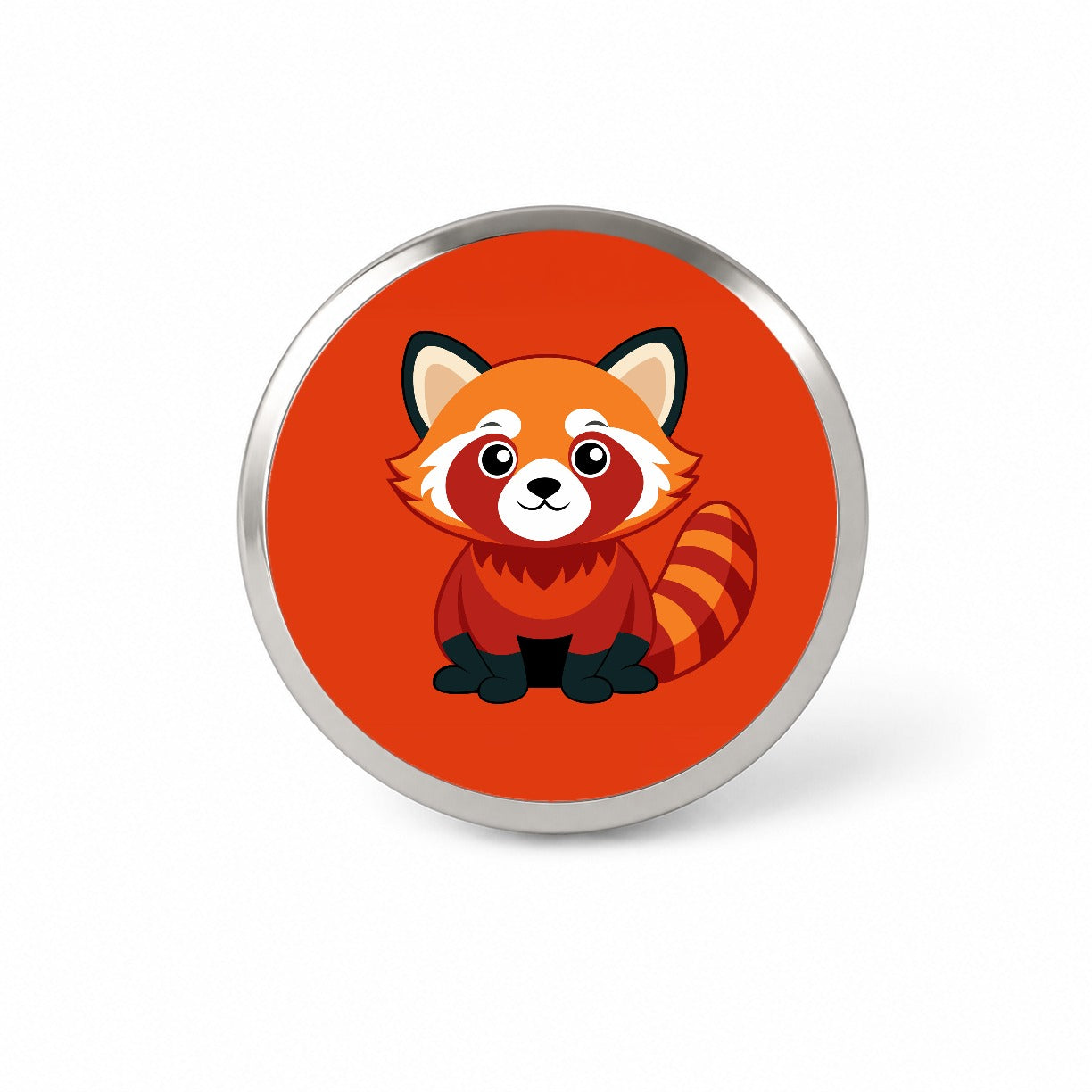 Red Panda Cute Novelty Hat Backpack Lapel Pin