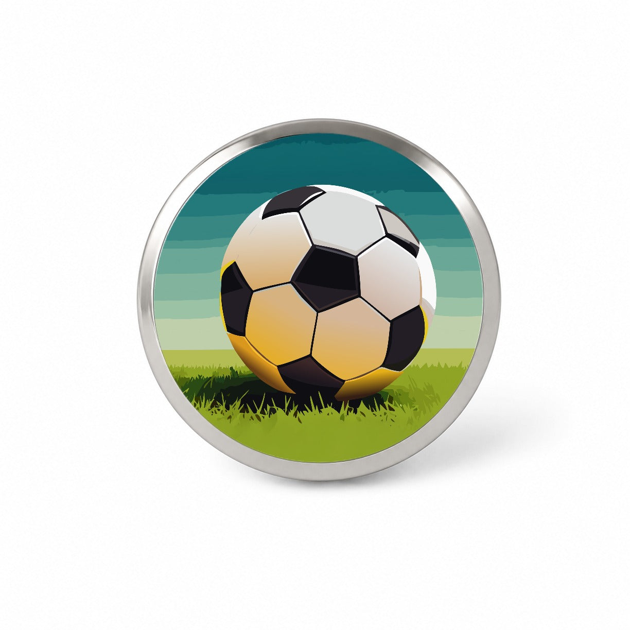 Soccer Ball Sport Novelty Hat Backpack Lapel Pin