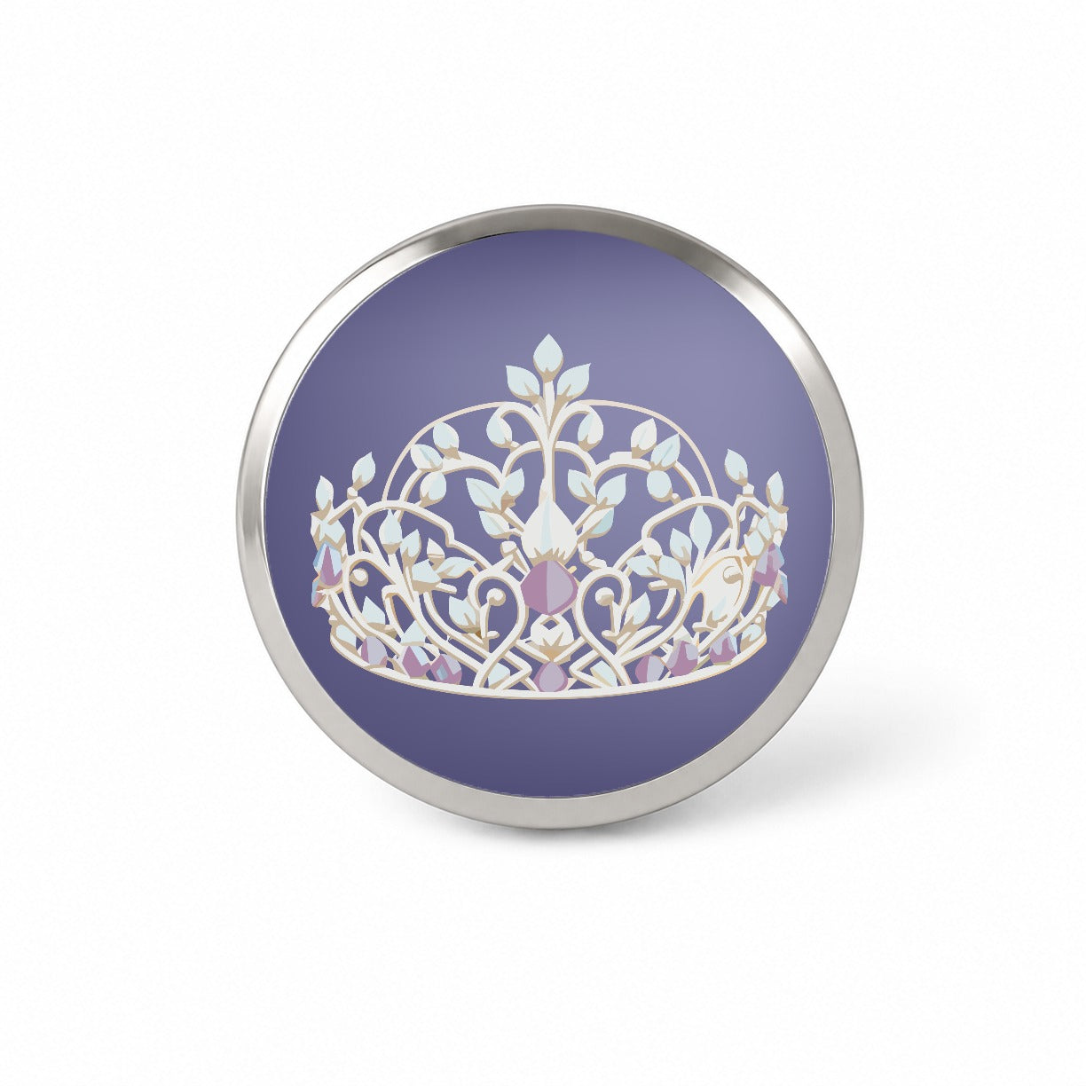Tiara Princess Queen Royalty Novelty Hat Backpack Lapel Pin