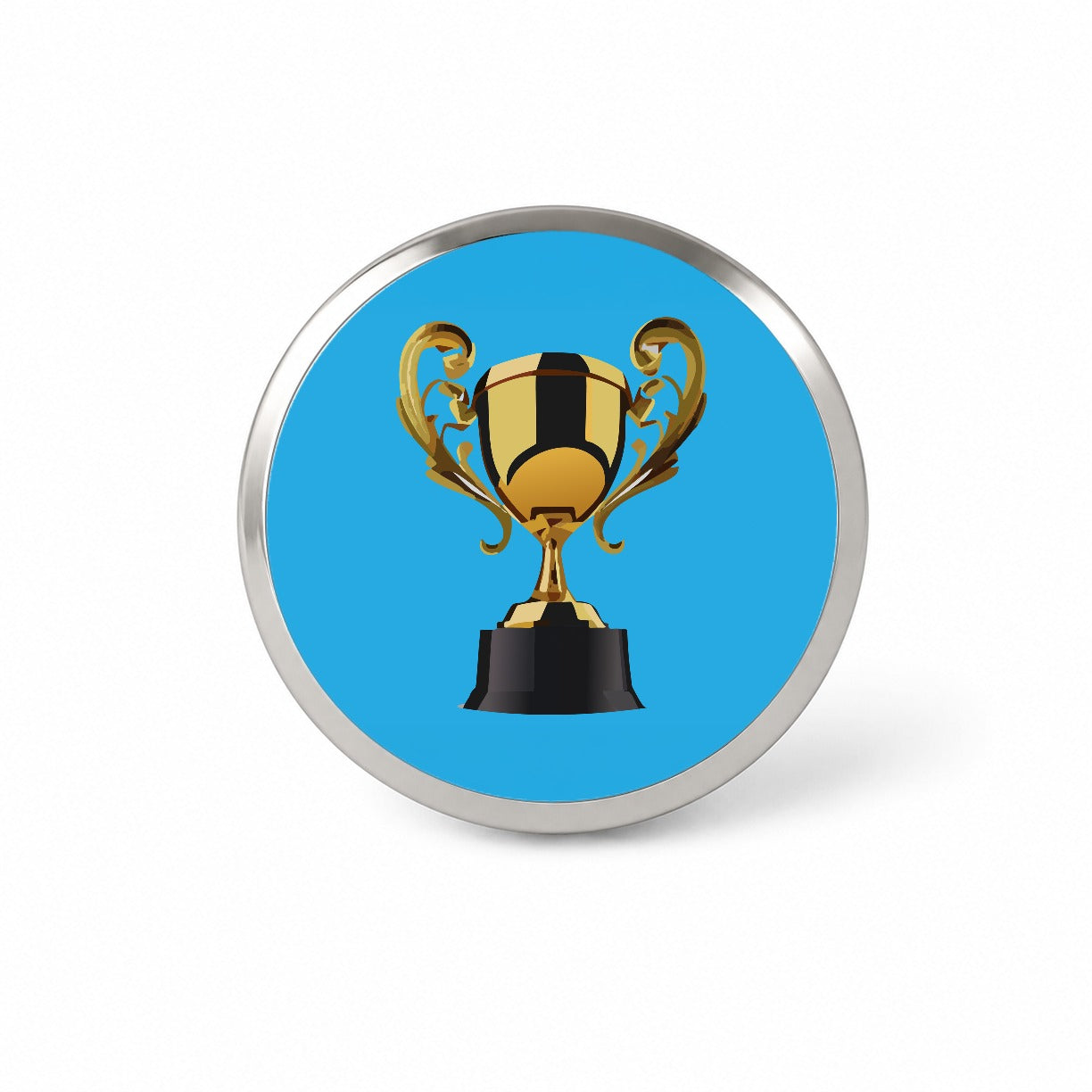 Trophy Award Novelty Hat Backpack Lapel Pin