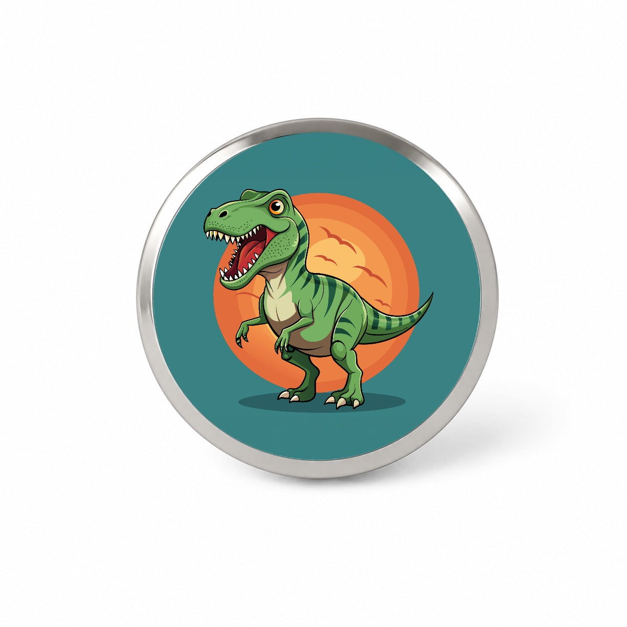 Tyrannosaurus T-Rex Dinosaur Novelty Hat Backpack Lapel Pin