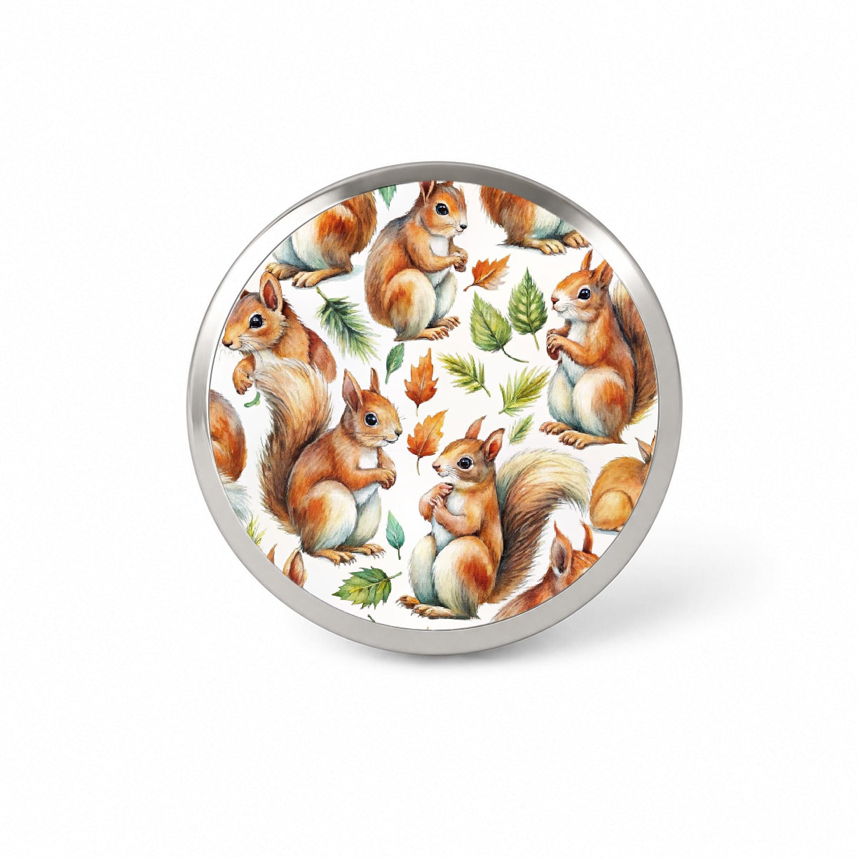 Bunch Of Squirrels Novelty Hat Backpack Lapel Pin