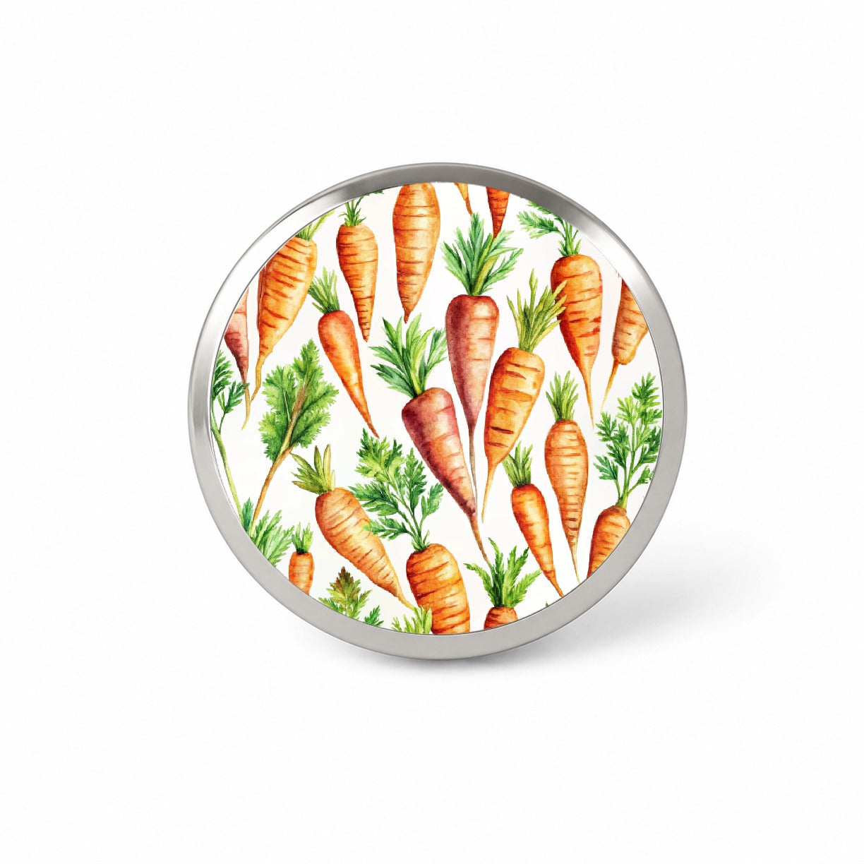 Carrots Vegetables Watercolor Novelty Hat Backpack Lapel Pin