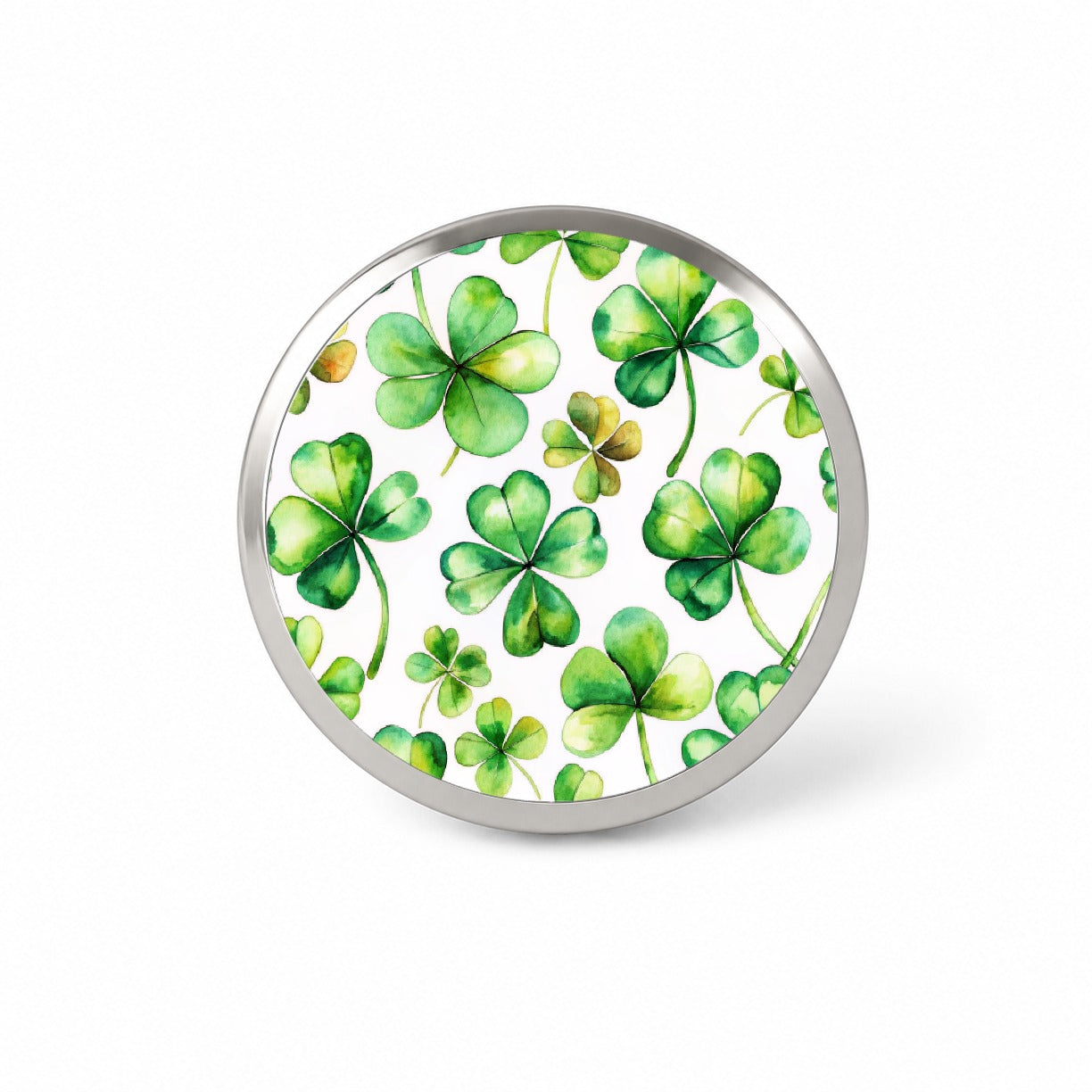 Four Leaf Clovers Ireland St. Patrick's Day Novelty Hat Backpack Lapel Pin