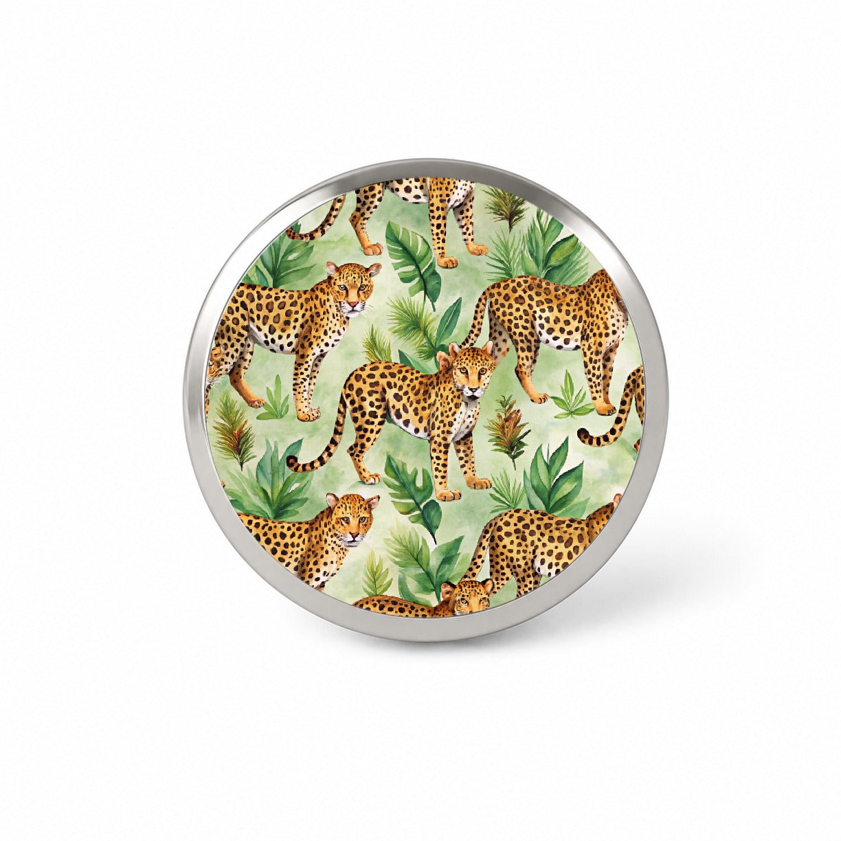 Lots Of Leopards Novelty Hat Backpack Lapel Pin