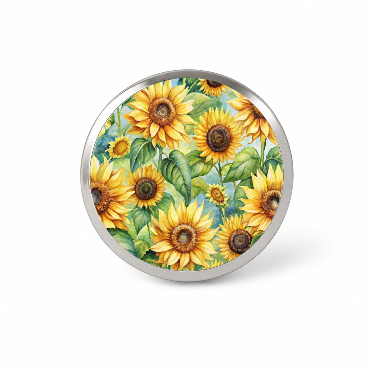 Lots Of Sunflowers Novelty Hat Backpack Lapel Pin