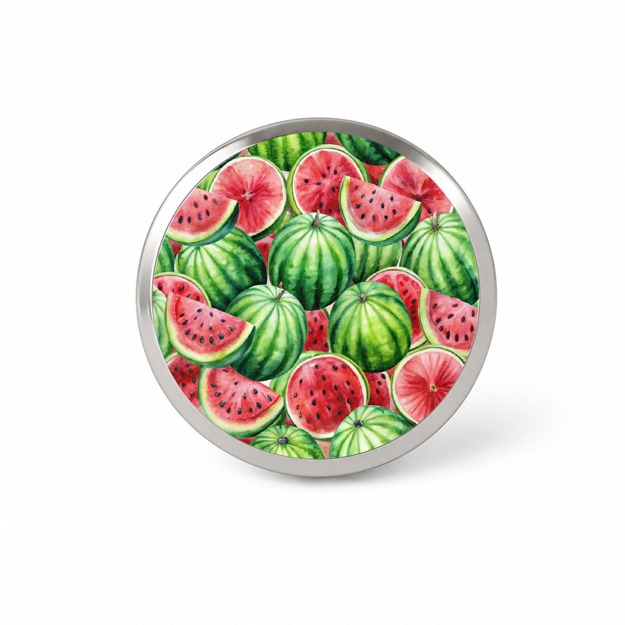 Lots Of Watermelons Novelty Hat Backpack Lapel Pin