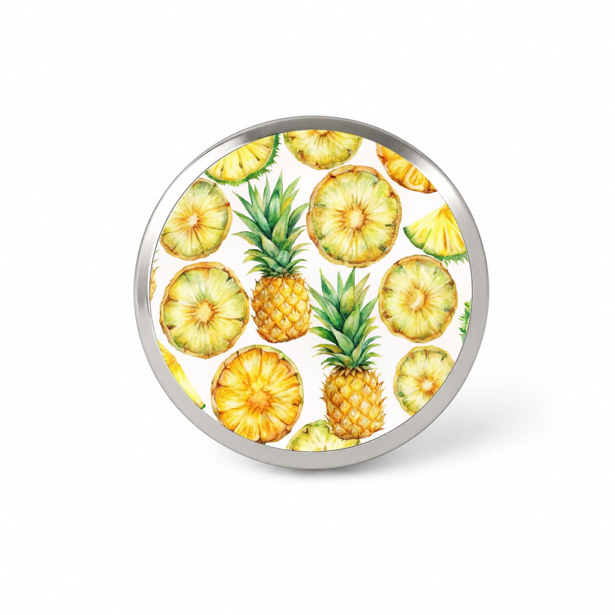 Pineapple Slices Fruit Novelty Hat Backpack Lapel Pin