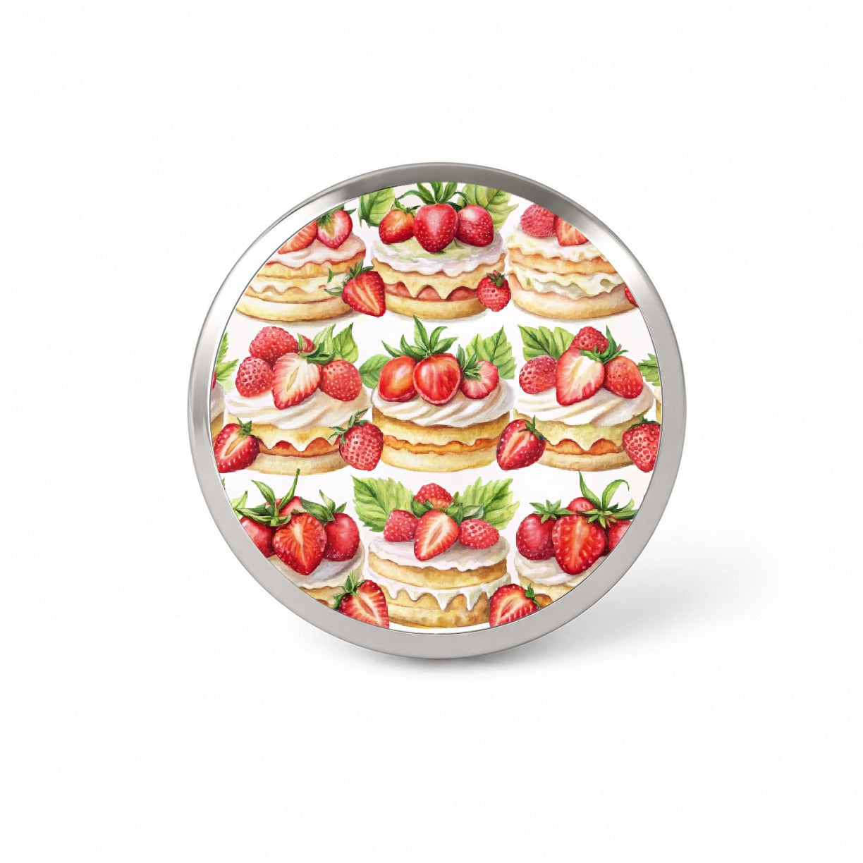 Strawberry Shortcake In A Row Novelty Hat Backpack Lapel Pin