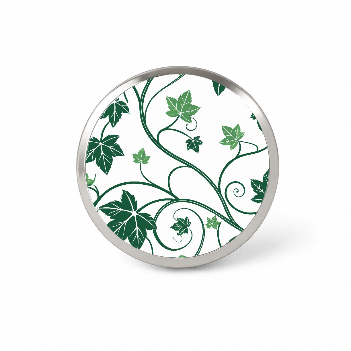 Green Ivy Vines Novelty Hat Backpack Lapel Pin