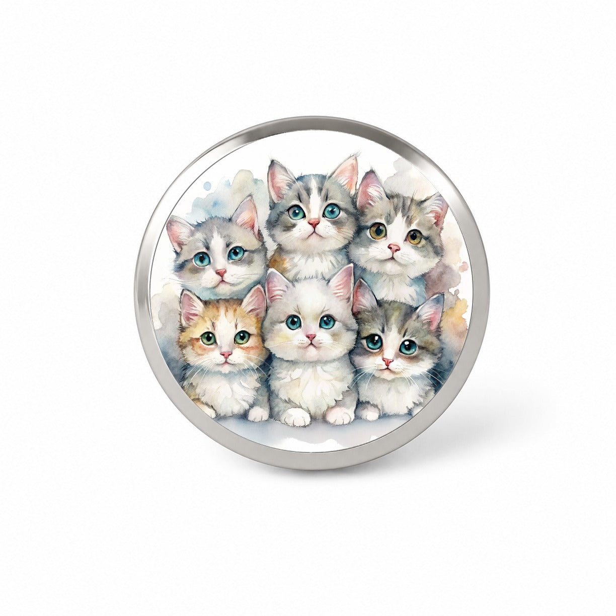 Sweet Australian Mist Cats Novelty Hat Backpack Lapel Pin