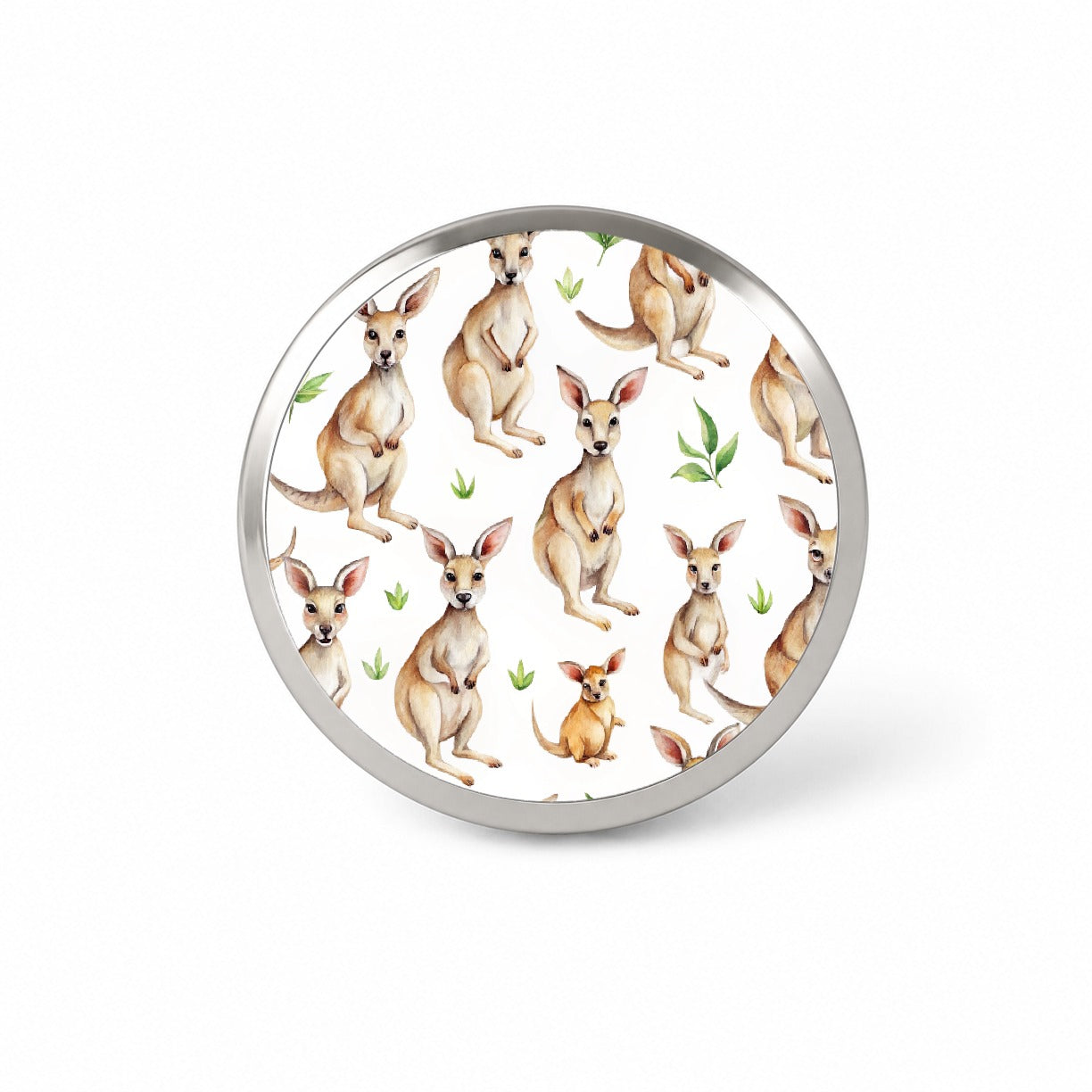 Sweet Kangaroos Novelty Hat Backpack Lapel Pin
