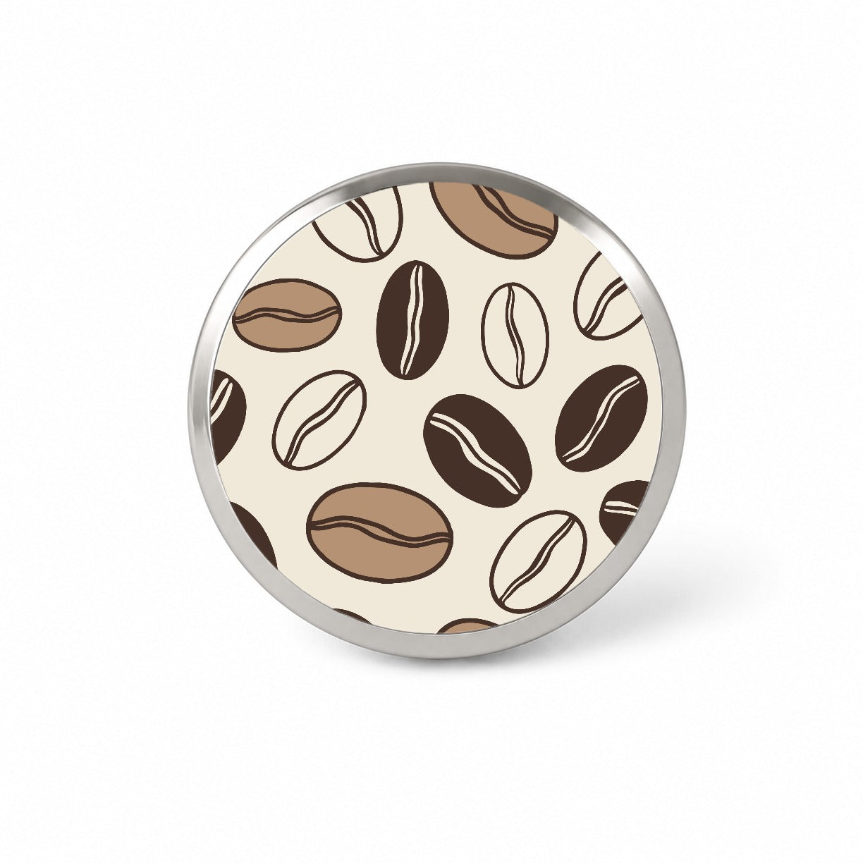 Coffee Beans Sketch Novelty Hat Backpack Lapel Pin