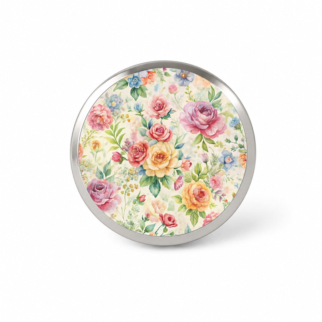 Ditsy Floral Flowers Pattern Novelty Hat Backpack Lapel Pin