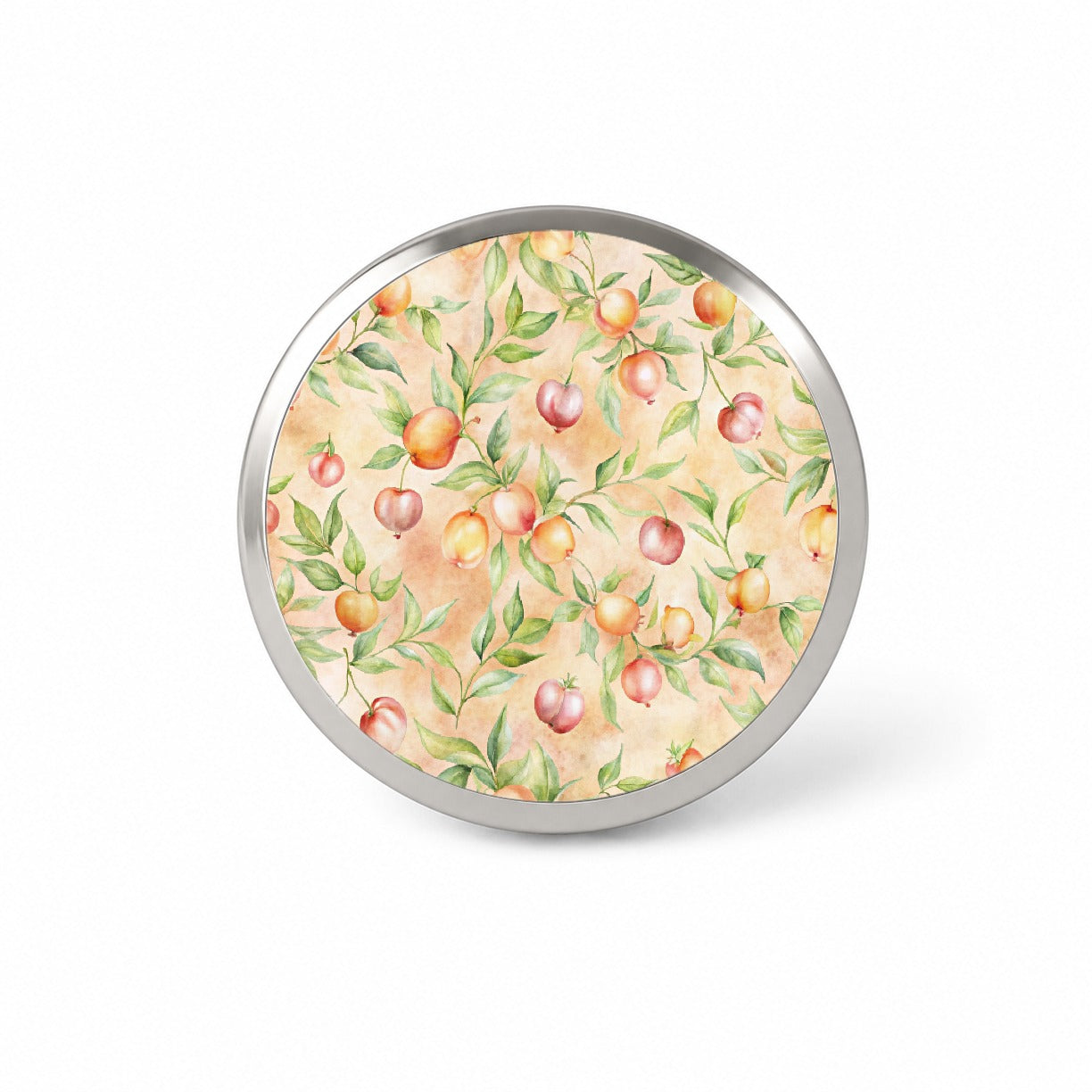 Peaches Beautiful Background Novelty Hat Backpack Lapel Pin
