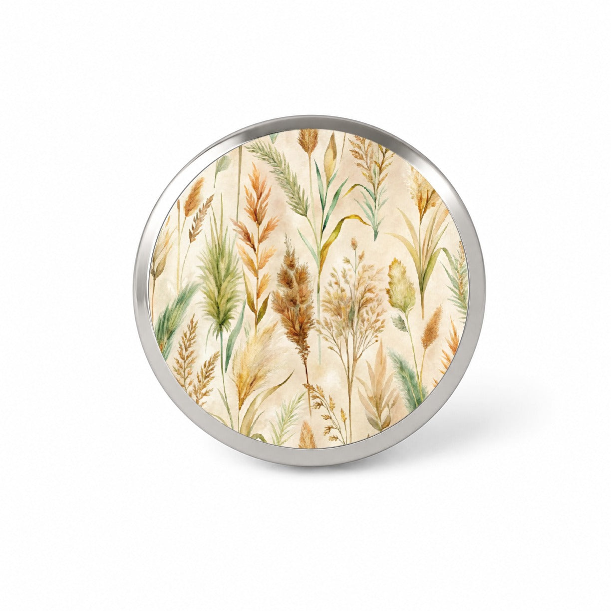 Wild Grasses Wheat Pattern Novelty Hat Backpack Lapel Pin