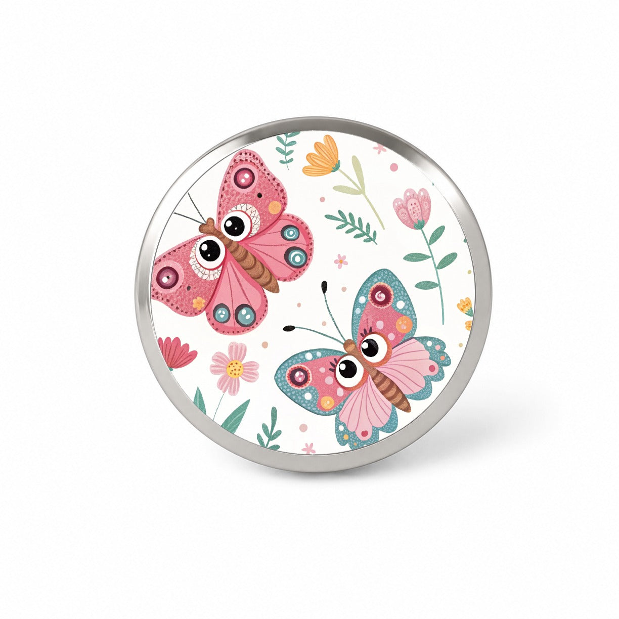 Adorable Butterflies Novelty Hat Backpack Lapel Pin