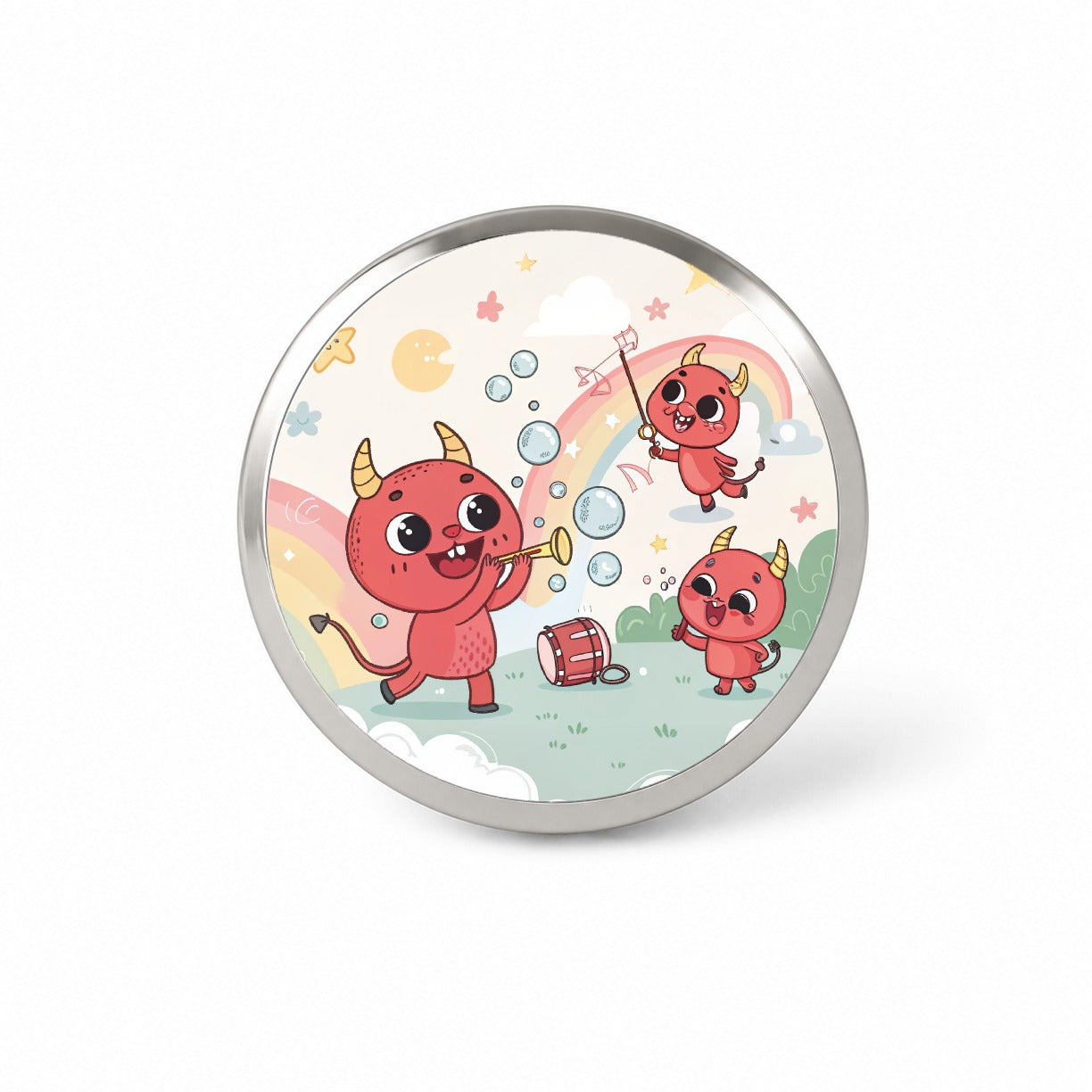 Kawaii Devils Novelty Hat Backpack Lapel Pin