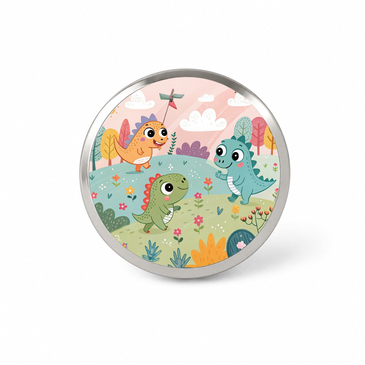 Kawaii Dinosaurs Novelty Hat Backpack Lapel Pin